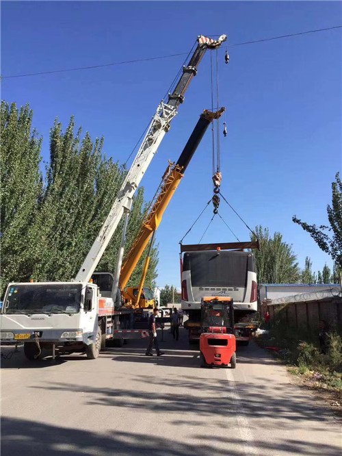 台安县港口集装箱搬运案例